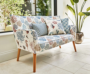 PRE25-5  SEA ICONS UPHOLSTERY FABRIC
